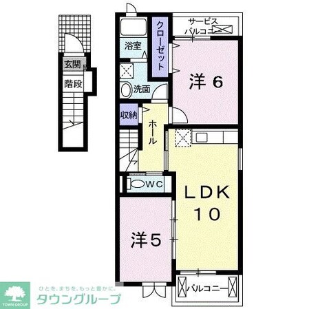 サンライズIの物件間取画像